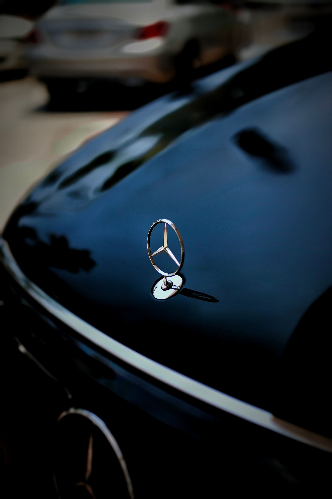 Mercedes hood ornament